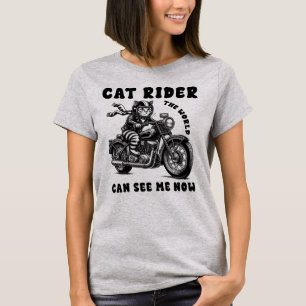 T-shirt Femme Cat Rider
