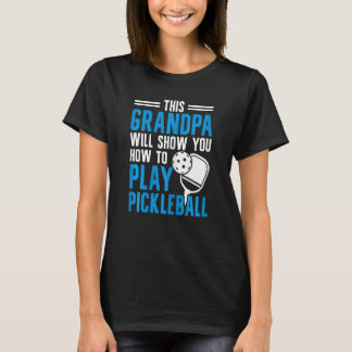 T-shirt Femme Ce Grand-Père Vous Montra Comment Jouer Pick