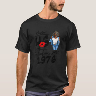 T-shirt Femme Chapitre 46 Fabuleux depuis 1976 Black Girl