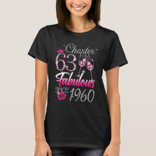 T-shirt Femme Chapitre 63 Fabuleux depuis 1960 63e anniver
