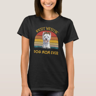 T-shirt Femme Charmant chien porteur chien chien Meilleur 