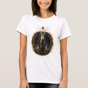 T-shirt femme Cheers to 2027 Bottle