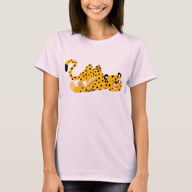 T-shirt femme Cheetah Dashing (Devant)