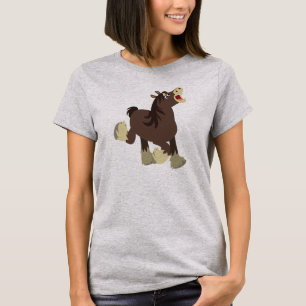 T-shirt femme Cheval de Shire Exuberant