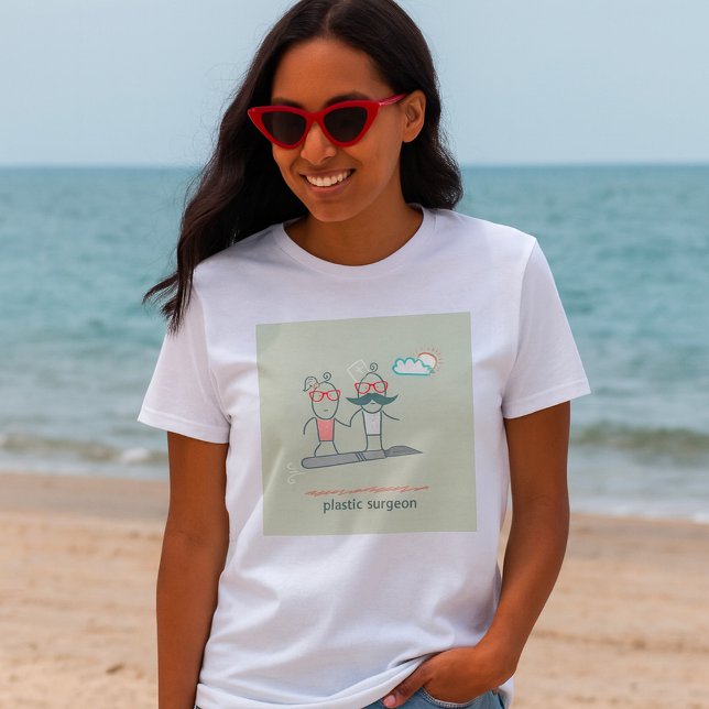 T-shirt femme chirurgien plastique (Créateur téléchargé)