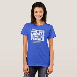 T-shirt Femme chrétienne Humour de la chemise