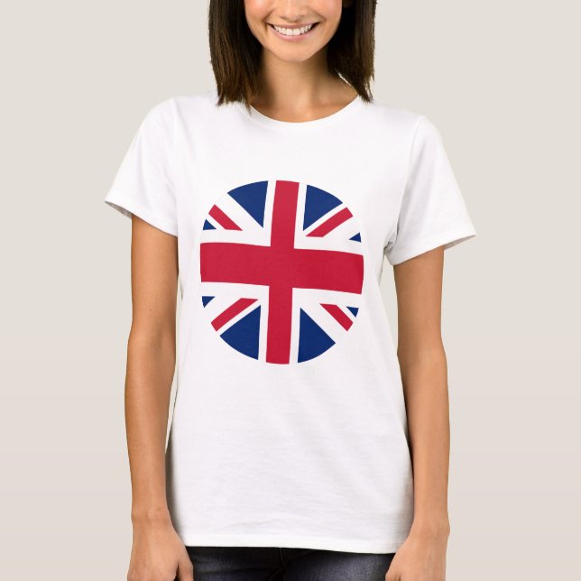 T-shirt femme Circular Union Jack (Devant)