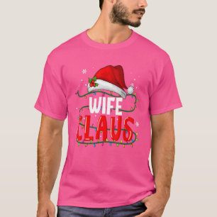 T-shirt Femme Claus Chemise Santa Chapeau Correspondant No