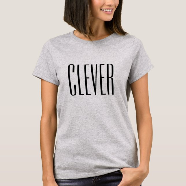 T-shirt femme CLEVER (Devant)