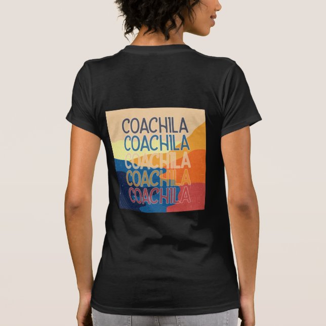 T-shirt femme Coachila (Dos)