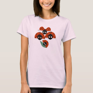 T-Shirt Femme Coccinelles