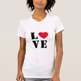 T-shirt Femme, Coeur Rouge, Coeur Rouge