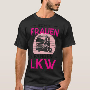 T-shirt Femme conducteur camion cadeau mode femme