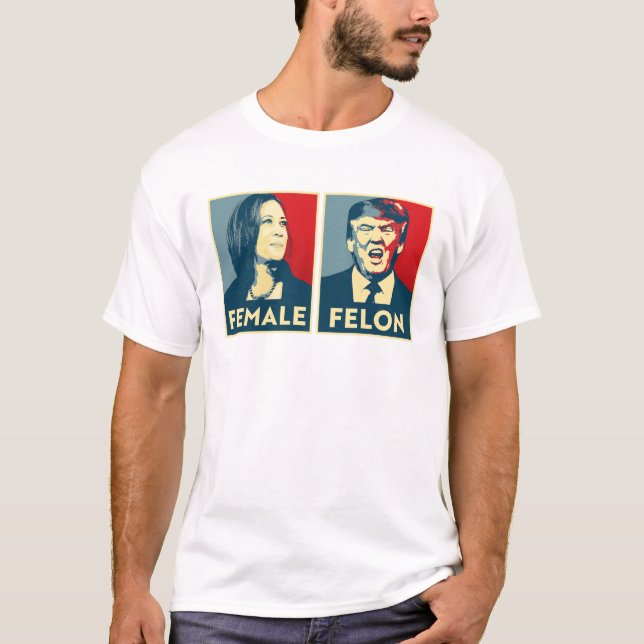 T-shirt Femme contre Felon (Devant)