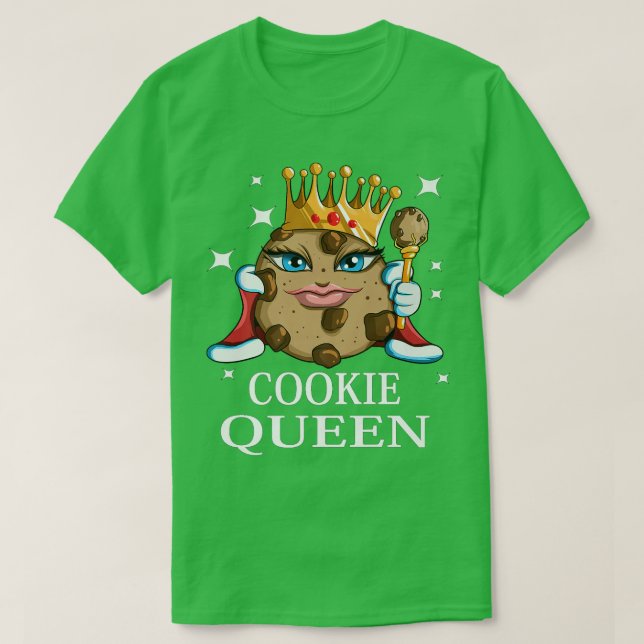 T-shirt Femme Cookie Loover sucreries Baking Funny Cookie  (Design devant)