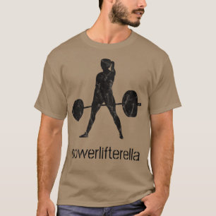 T-shirt Femme Cool DeadliftDay Powerlifter Retro Gym