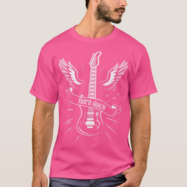 T-shirt Femme Cool Guitare Acoustique Pour Hommes Femmes A (Devant)