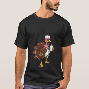 T-shirt Femme Cool Turquie Infirmière Thanksgiving Bird Nu