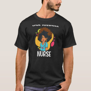 T-shirt Femme Coque Manager American Nurse