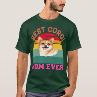 T-shirt Femme Corgi Chien Propriétaire d'animal de compagn