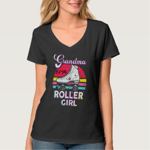T-shirt Femme Correspondant Anniversaire Retro Roller Pati