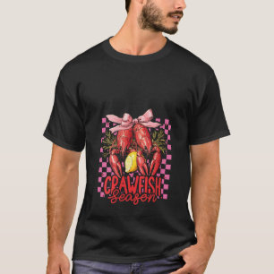 T-shirt Femme Crawfish Season Crawfish Boil Lobster Cajun