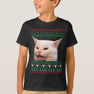 T-shirt Femme criant après un chat vilains sweaters de Noë