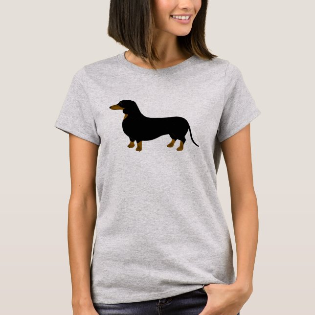 T-shirt femme Dachshund (Devant)