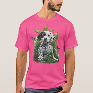 T-shirt Femme Dalmatienne Costume bébé Chien Propriétaire