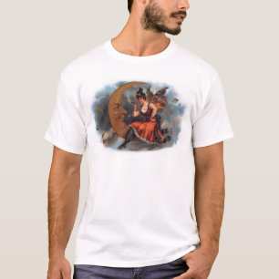 T-shirt Femme dans la lune