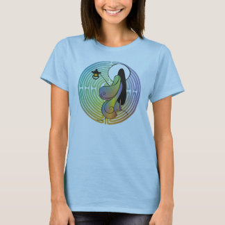 T-shirt Femme dans le labyrinthe