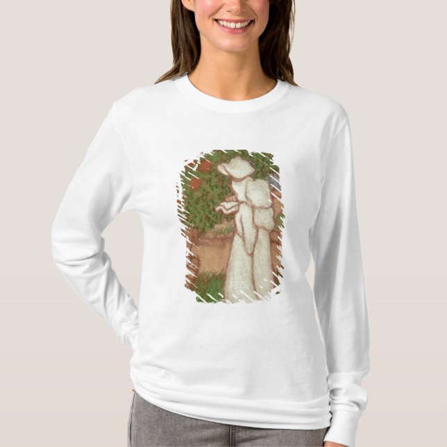T-shirt Femme dans une robe blanche, 1896 (Devant)