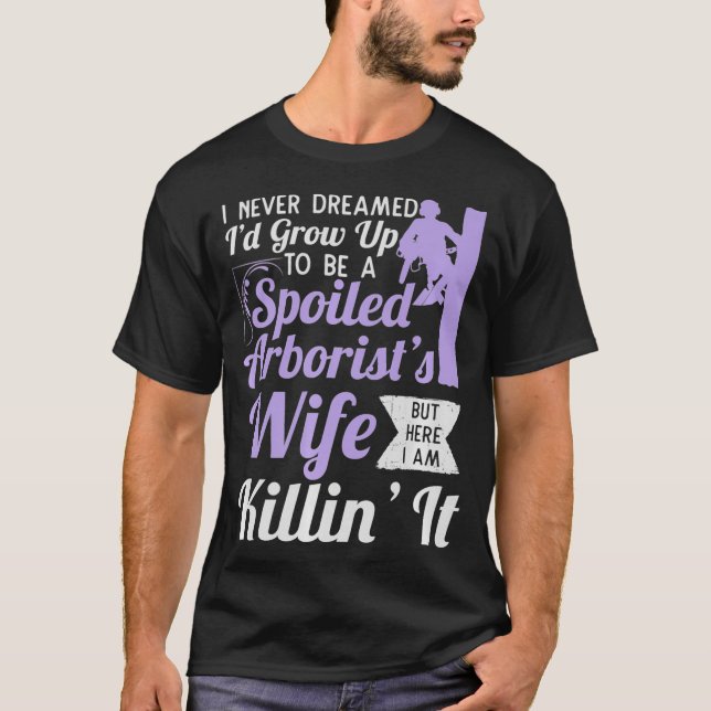 T-shirt Femme d'arboristes gâtée Premium (Devant)