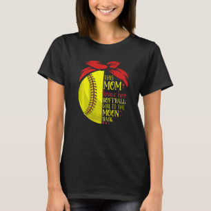 T-shirt Femme de balle molle Filles de Pitcher Catcher