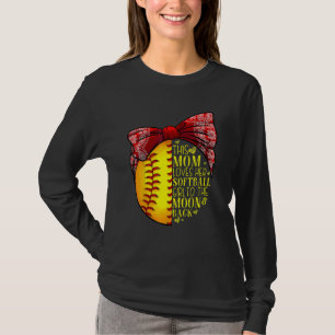 T-shirt Femme de balle molle Filles de Pitcher Catcher