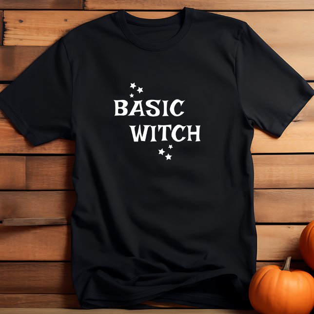 T-shirt Femme de base sorcière noire Halloween (Basic Witch Black Halloween Women's T-Shirt  )