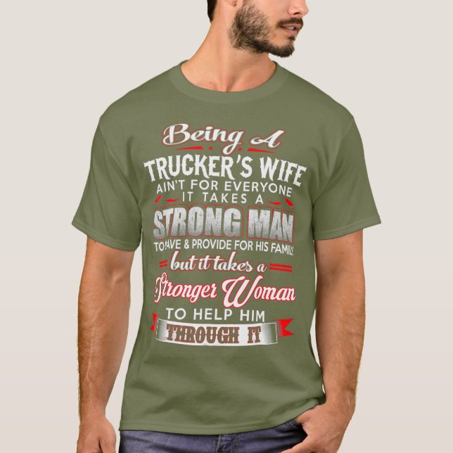 T-shirt Femme De Camionneur Pour Femme De Conductrice De C (Devant)
