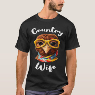 T-shirt Femme de campagne d'une femme de ferme ou d'une fe