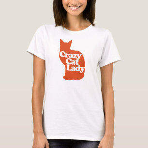 T-shirt Femme de chat folle