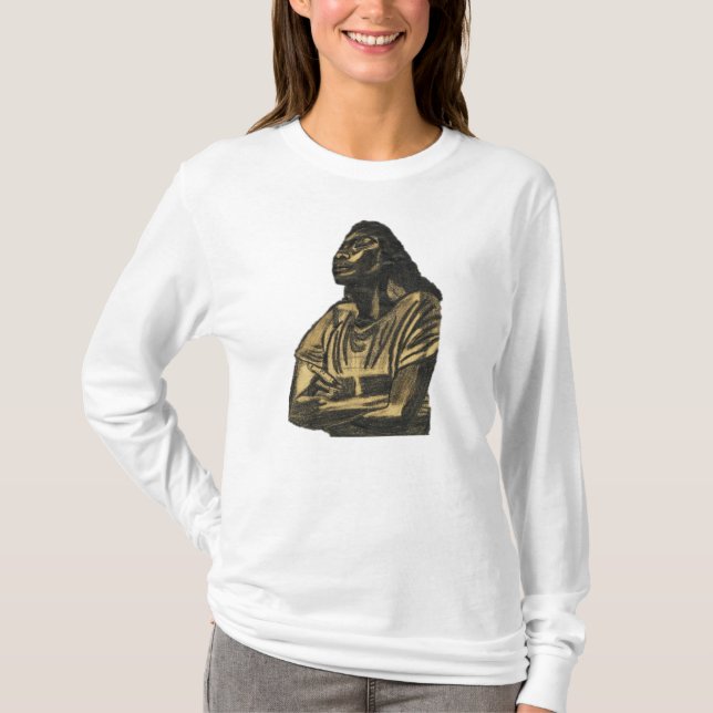 T-SHIRT FEMME DE COULEUR (Devant)