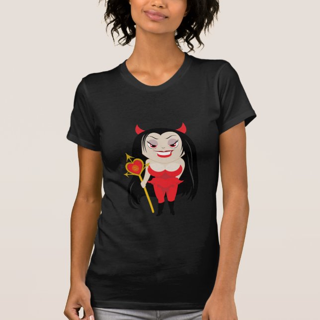 T-shirt Femme de diable (Devant)