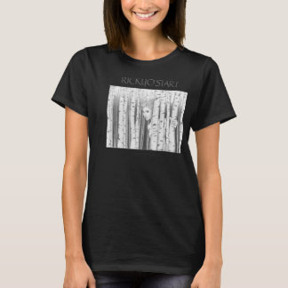 T-shirt Femme de forêt grand art abstrait