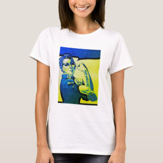 T-shirt FEMME de GUERRIER de PKD - rétro amusement de