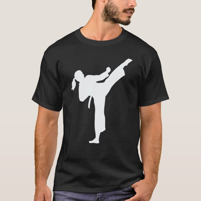 T-shirt Femme de karaté classique (Devant)