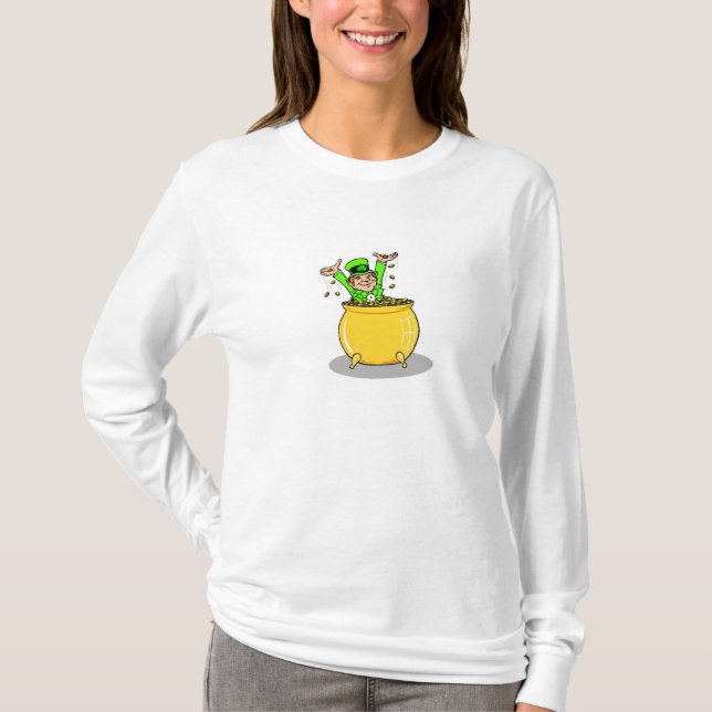 T-shirt femme de la fête de la Saint Patrick (Devant)
