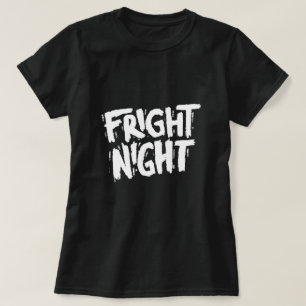 T-shirt femme de la nuit de la peur