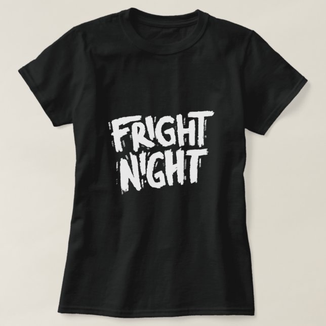 T-shirt femme de la nuit de la peur (Design devant)