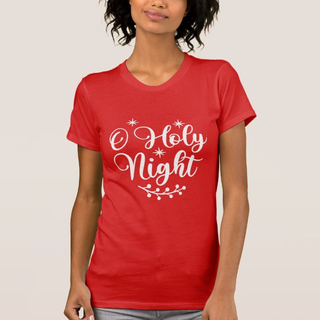 T-shirt femme de la nuit Sainte (Devant)