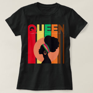 T-shirt femme de la reine africaine