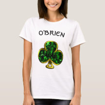 T-shirt femme de la Saint Patrick avec Shamrock